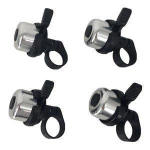 Safety Bike Bell Family 4 Pack Bicycle Bell Aluminum Bike Bells Adults /Kids